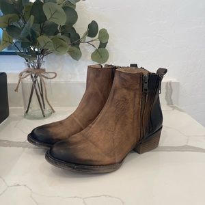 Circle G Distressed Ankle Booties from Boot Barn